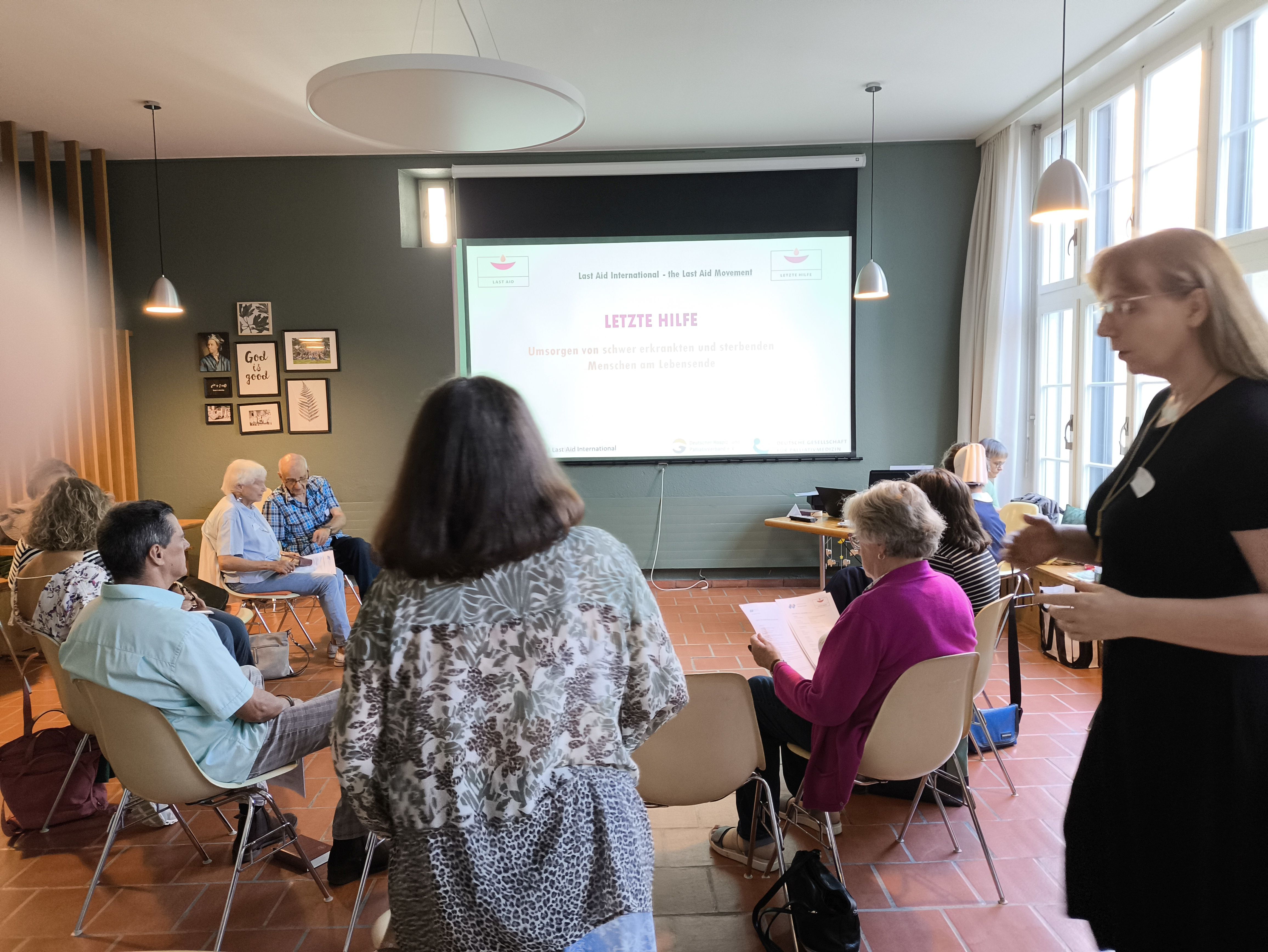 Letzte Hilfe Kurs im Meierhof Riehen